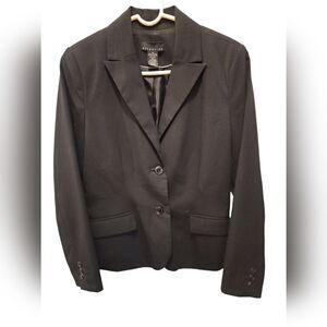 ATTENTION WOMENS BLACK SZ 6 BLAZER
